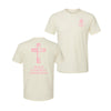 One Cross One Savior Premium Tee - Natural
