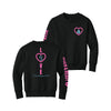 Love Never Fails Youth Foundation Crewneck Sweatshirt - Jet Black