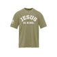 Jesus Is King Premium Oversized Tee