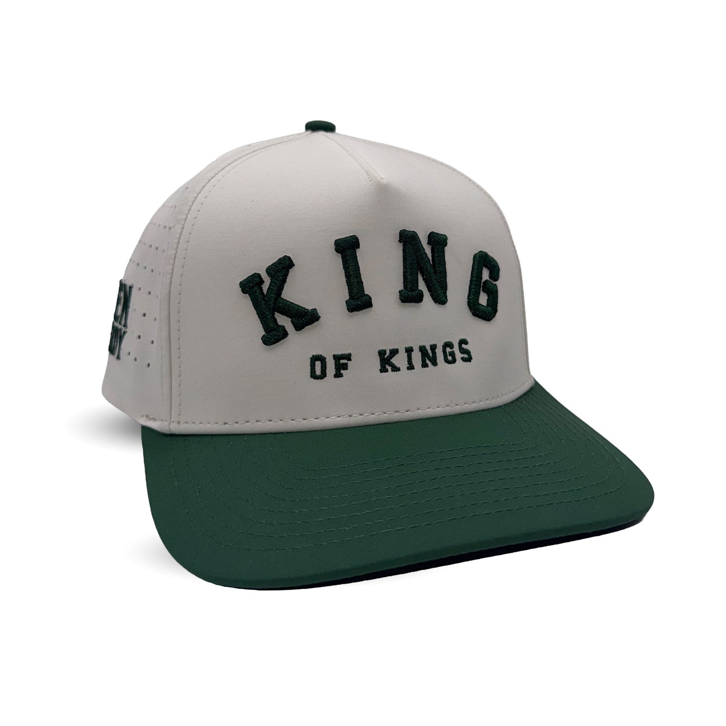 King of Kings Green Premium Snapback Hat