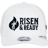 R&R Flame of Faith Perforated Snapback - White