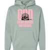 God Moves Mountains Foundation Hoodie - Dusty Sage