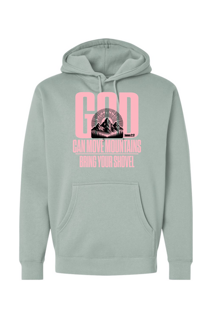 God Moves Mountains Foundation Hoodie