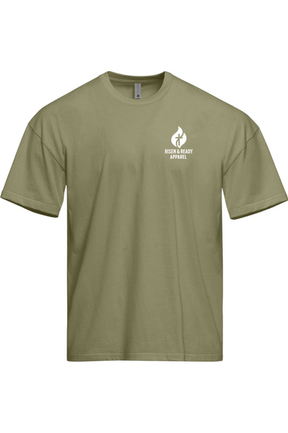 Faith and Feathers Oversized Tee