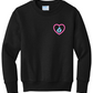 Love Never Fails Youth Foundation Crewneck Sweatshirt