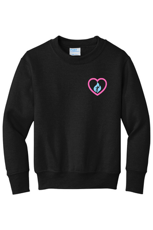 Love Never Fails Youth Foundation Crewneck Sweatshirt