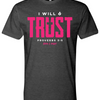 I Will Trust Foundation Tee - Charcoal