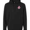 The Lord Is My Strength Lightweight Performance Hoodie - Black