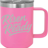R&R 15oz Coffee Mug With Slider Lid - Pink