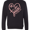 Heart of Faith Foundation Crewneck Sweatshirt - Black