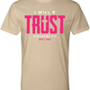 I Will Trust Foundation Tee - Heather Tan