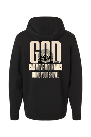 God Moves Mountains Lightweight Performance Hoodie