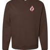 Eternal Flame Foundation Crewneck Sweatshirt - Brown