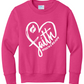 Heart of Faith Foundation Youth Crewneck Sweatshirt