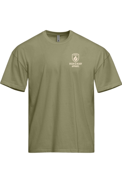 God Moves Mountains Oversized Tee