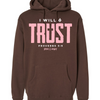 I Will Trust Foundation Hoodie - Brown