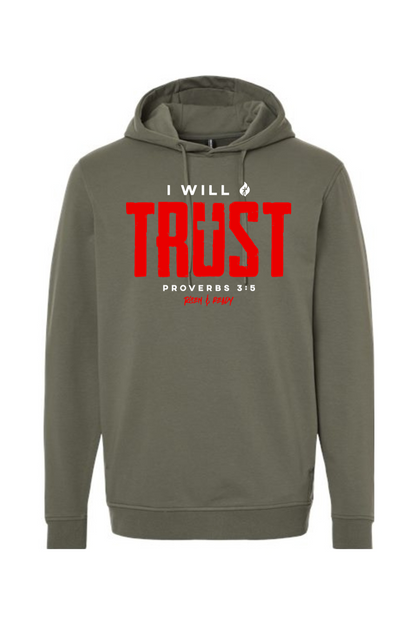 I Will Trust Lightweight Performance Hoodie