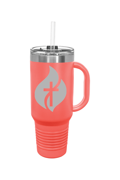 R&R Flame 40 oz. Insulated Travel Mug