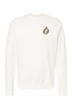 Running on Caffeine and Jesus Foundation Crewneck Sweatshirt