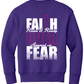 Faith Over Fear Youth Foundation Crewneck Sweatshirt