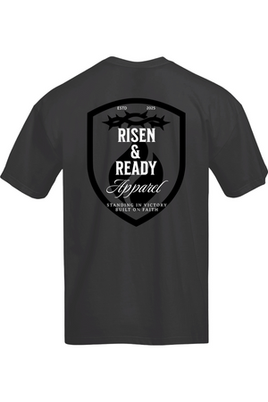 R&R Heritage Shield Oversized Tee