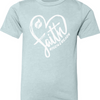 Heart of Faith Youth Foundation Tee - Ice Blue