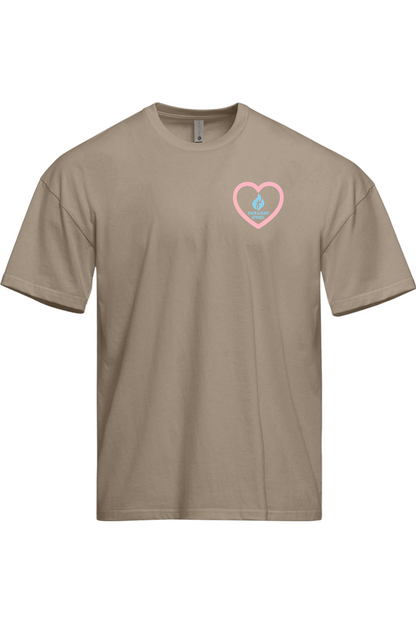 Love Never Fails Oversized Tee