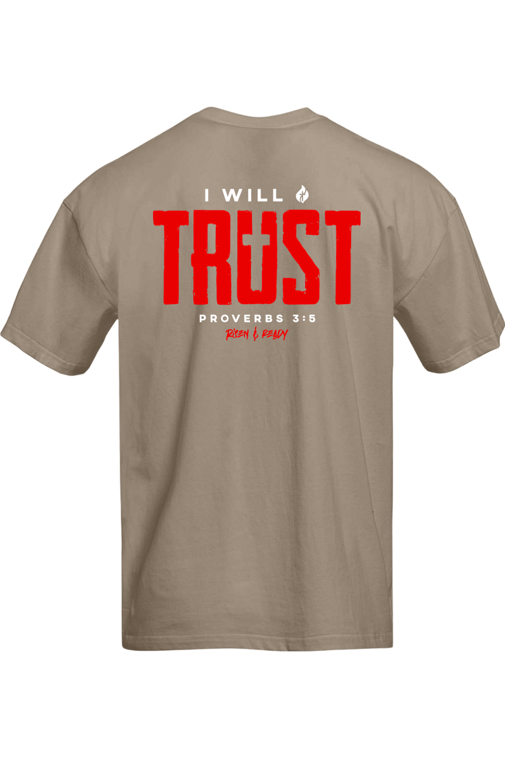 I Will Trust Oversized Tee