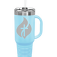 R&R Flame 40 oz. Insulated Travel Mug