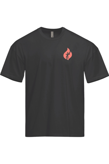 Faith Fueled and Stress Free Oversized Tee