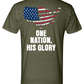 One Nation His Glory Foundation Tee