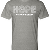 The Hope In Him Foundation Tee - Dark Heather Grey