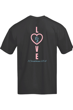 Love Never Fails Oversized Tee