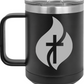 R&R 15oz Coffee Mug With Slider Lid