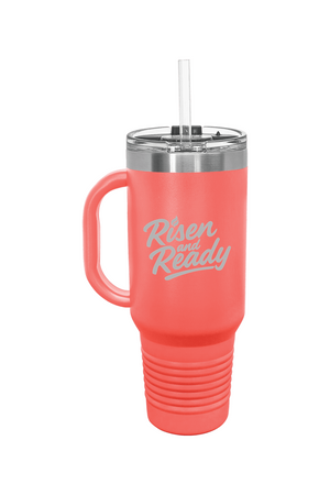 R&R Flame 40 oz. Insulated Travel Mug