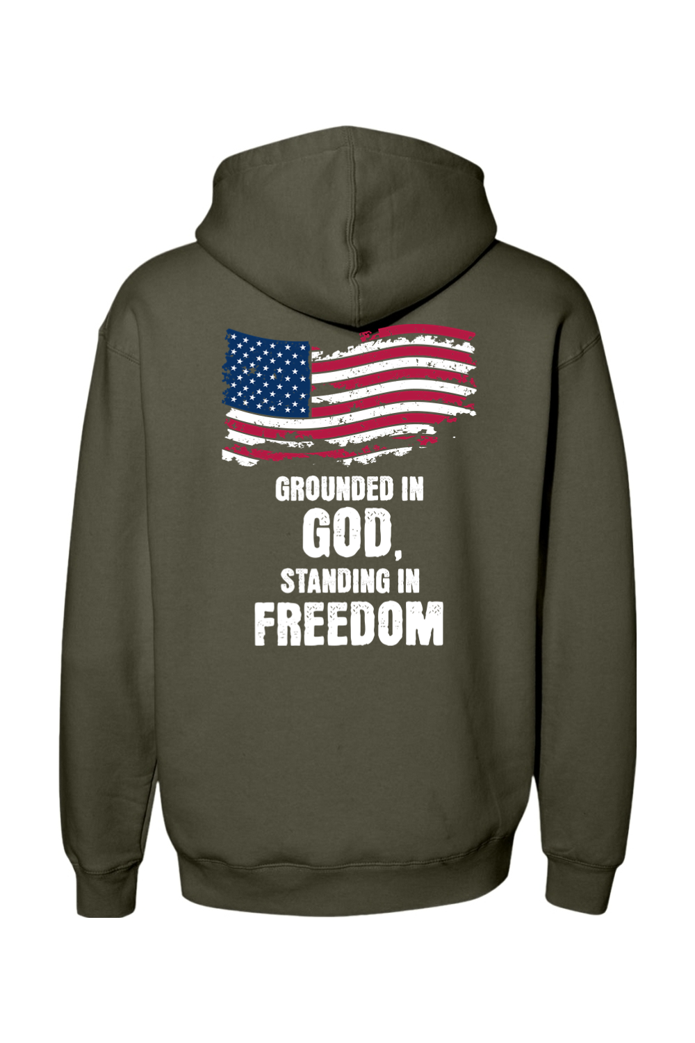 Grounded in God, Standing in Freedom Foundation Hoodie