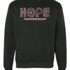The Hope In Him Foundation Crewneck Sweatshirt - Charcoal Heather