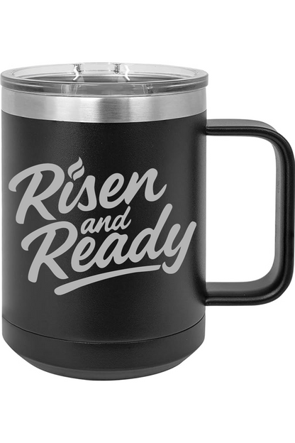 R&R 15oz Coffee Mug With Slider Lid