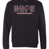 The Hope In Him Foundation Crewneck Sweatshirt - Black