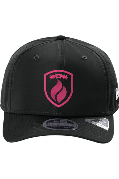 Armor & Flame Curved Perforated Snapback