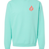Faith Fueled and Stress Free Foundation Crewneck Sweatshirt - Mint