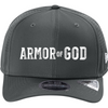 Armor of GOD Curved Perforated Snapback - Graphite
