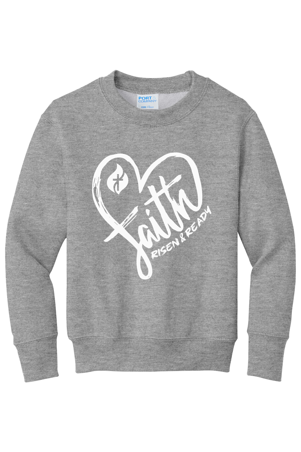 Heart of Faith Foundation Youth Crewneck Sweatshirt
