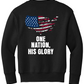 One Nation His Glory Youth Foundation Crewneck Sweatshirt