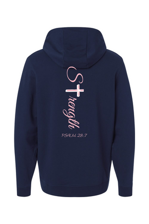 The Lord Is My Strength Lightweight Performance Hoodie