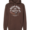 Faith and Feathers Foundation Hoodie - Brown