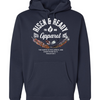 Faith and Feathers Foundation Hoodie - Navy