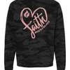 Heart of Faith Foundation Crewneck Sweatshirt - Black Camo