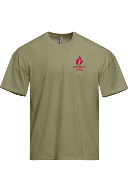 One Nation His Glory Oversized Tee