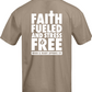Faith Fueled and Stress Free Oversized Tee